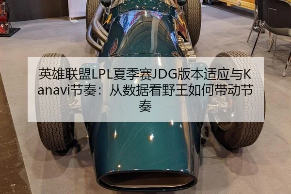 英雄联盟LPL夏季赛JDG版本适应与Kanavi节奏：从数据看野王如何带动节奏